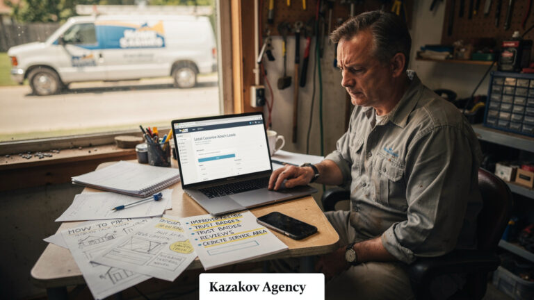 Why Most Home Services Website Pages Don’t Generate Leads — and How to Fix It