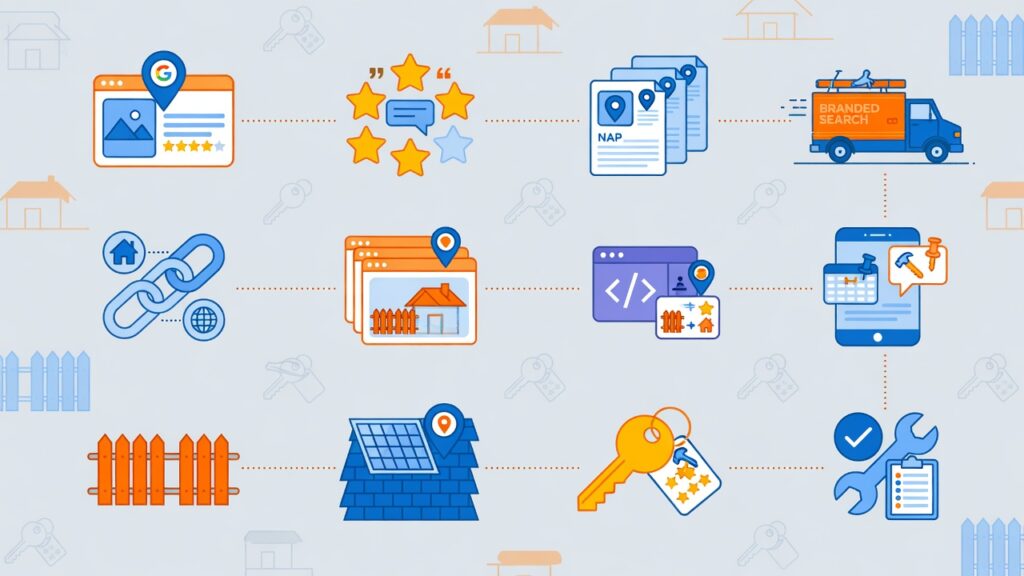 Thirteen local SEO services for small business that still work including Google Business Profile reviews citations local links and location pages