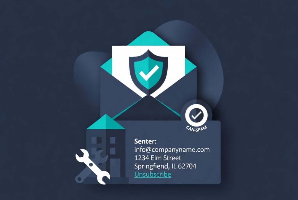 What to measure in email marketing 2026 illustration: click-through rate, conversion rate and revenue per email instead of open rates, best practices for home service businesses
