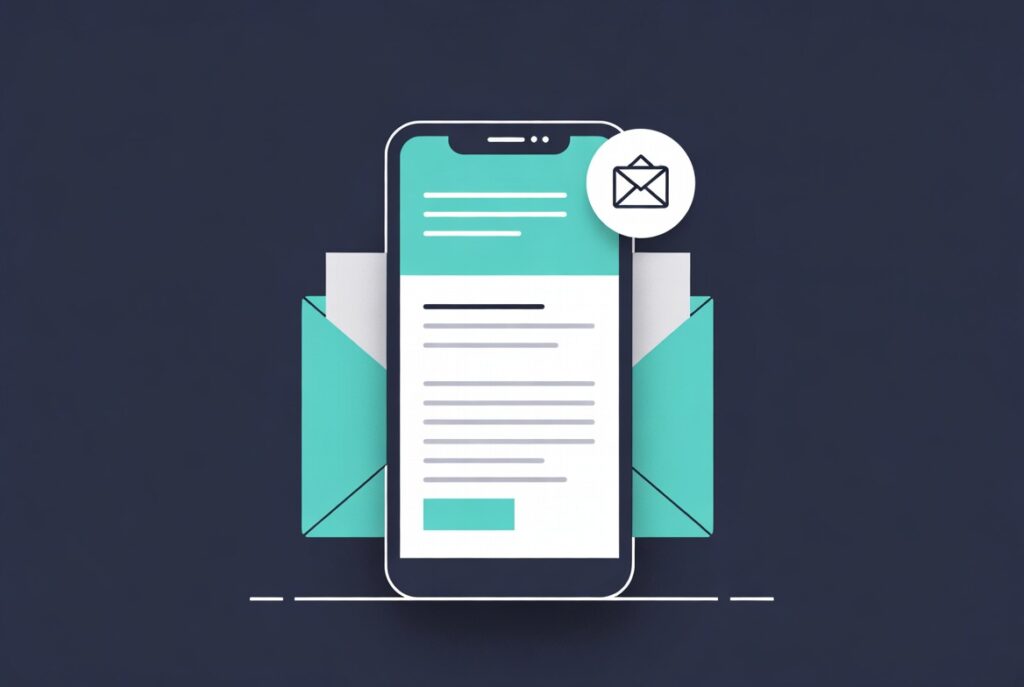 Email deliverability best practices 2026 illustration: SPF DKIM DMARC authentication protecting inbox placement for home service business emails, avoiding spam folder