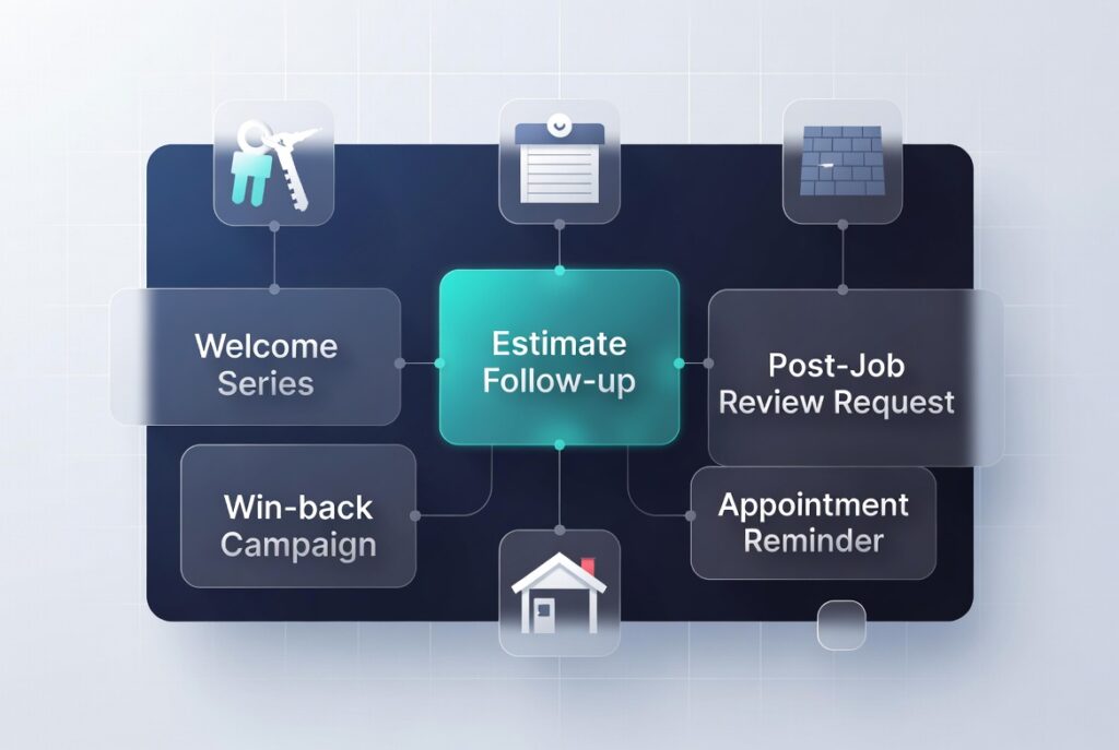 How to write emails people click illustration: effective email copy on mobile with clear subject line, short paragraphs and strong CTA button, email marketing best practices 2026