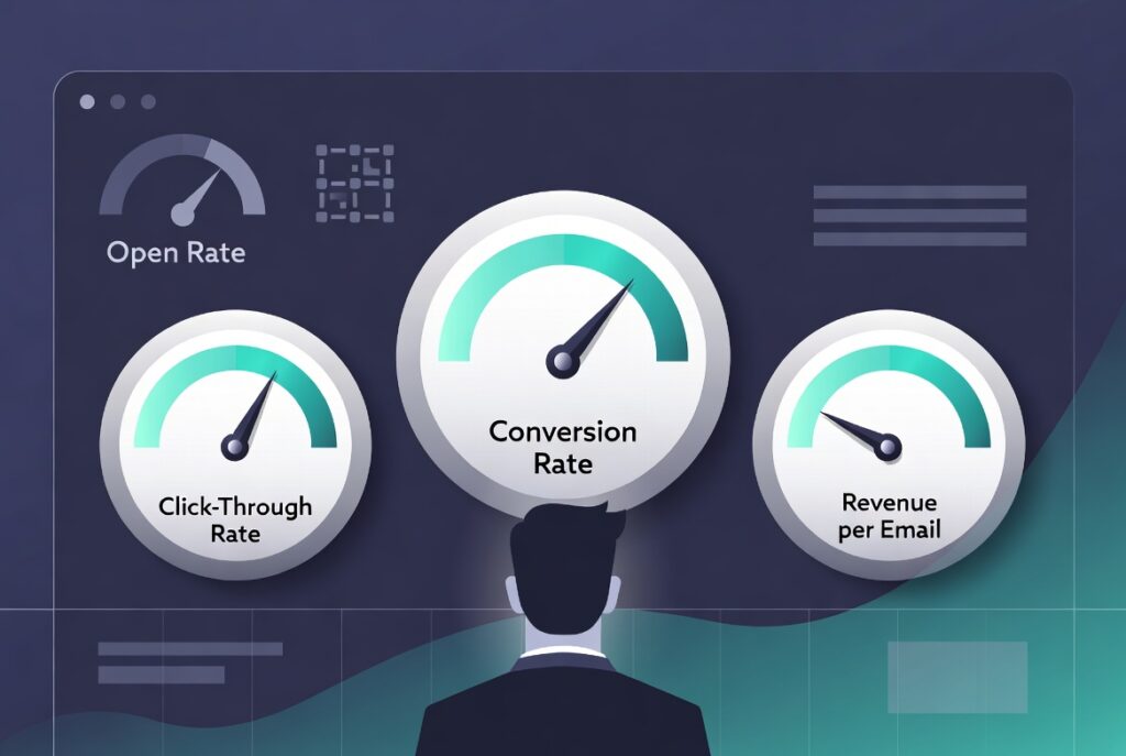 Best email automations for home service businesses illustration: welcome series, estimate follow-up, review request and win-back emails, email marketing best practices 2026